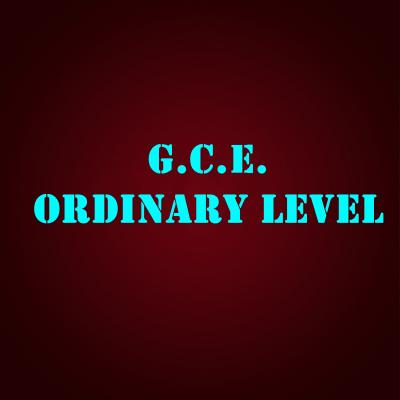 G.C.E Ordinary Level Best Results