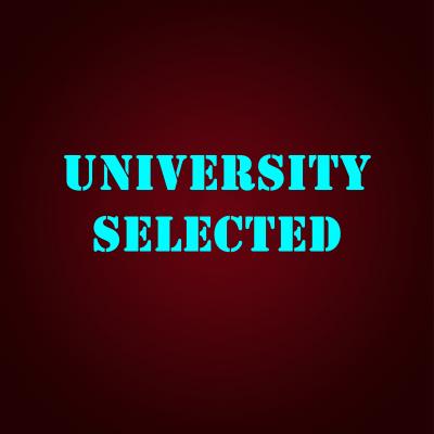 University Selected Students